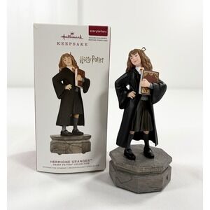 2019 Hallmark Storyteller Hermione Granger Harry Potter Ornament Light and Sound